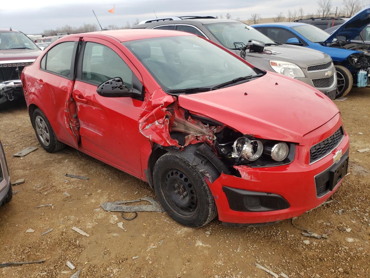 Photo 9 from auction – 2015 CHEVROLET SONIC LS with VIN 1G1JA5SH1F4163672