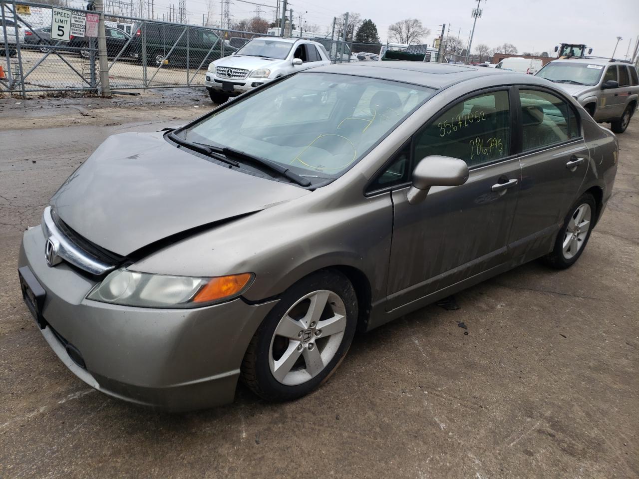 Photo 2 from auction – 2006 HONDA CIVIC with VIN 1HGFA16886L148769