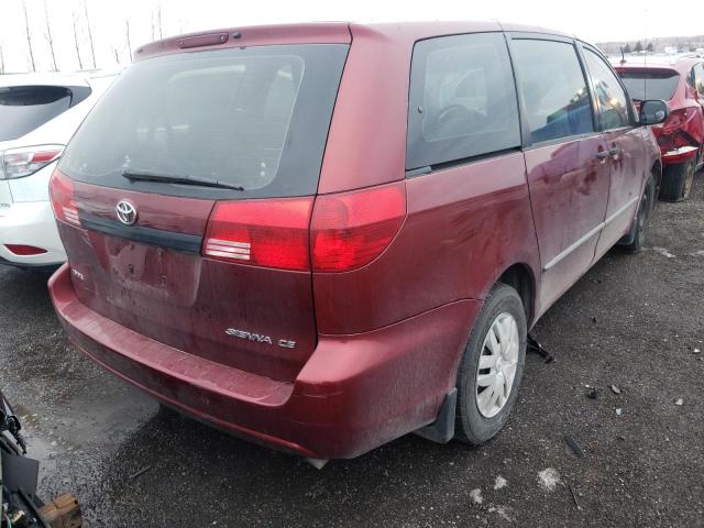 Photo 4 from auction – 2004 TOYOTA SIENNA CE with VIN 5TDZA29C44S176260