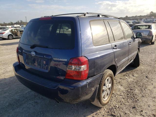 Photo 4 from auction – 2005 TOYOTA HIGHLANDER with VIN JTEGP21A650073633