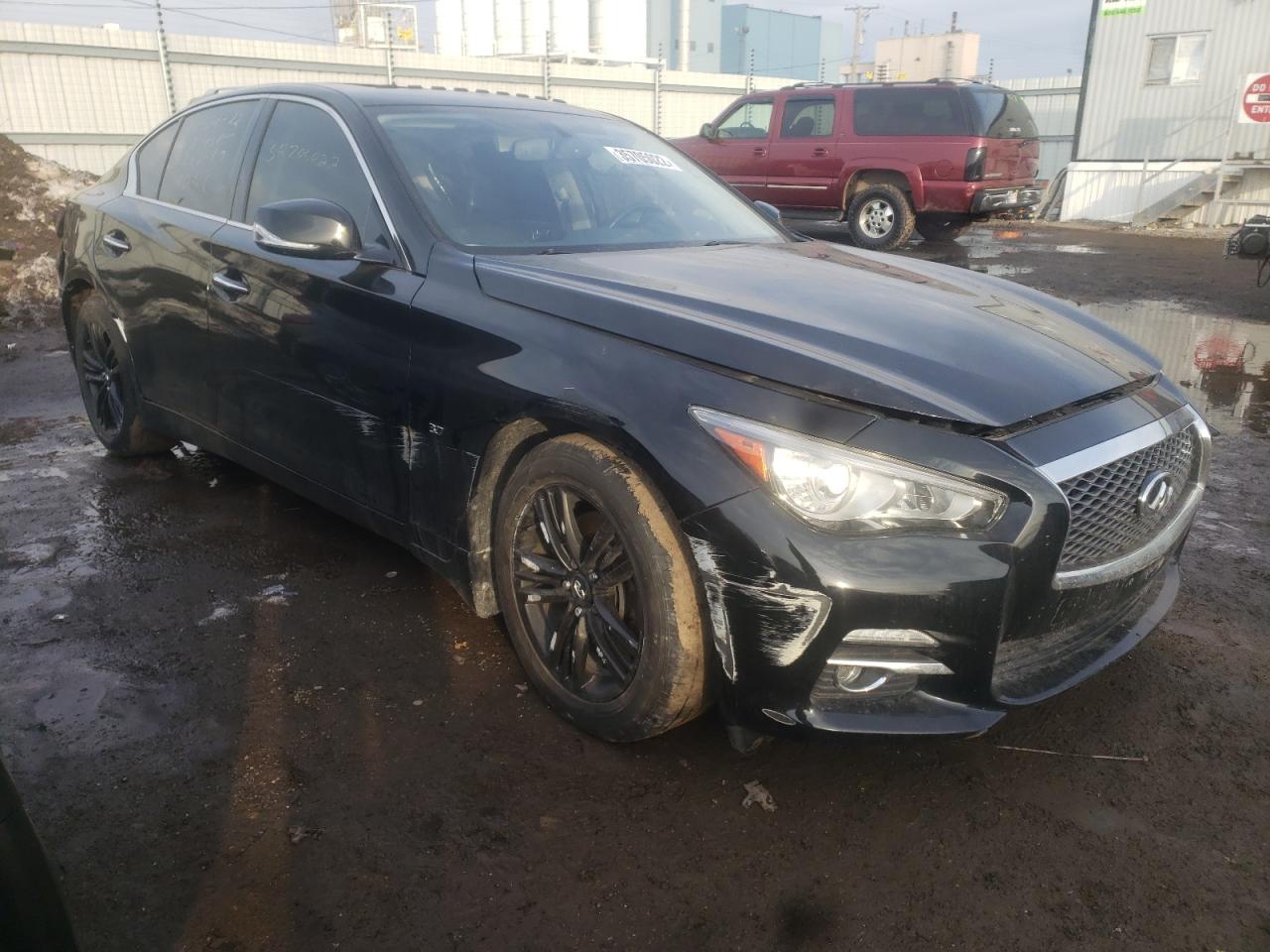 Photo 1 from auction – 2014 INFINITI Q50 BASE with VIN JN1BV7AR5EM704665