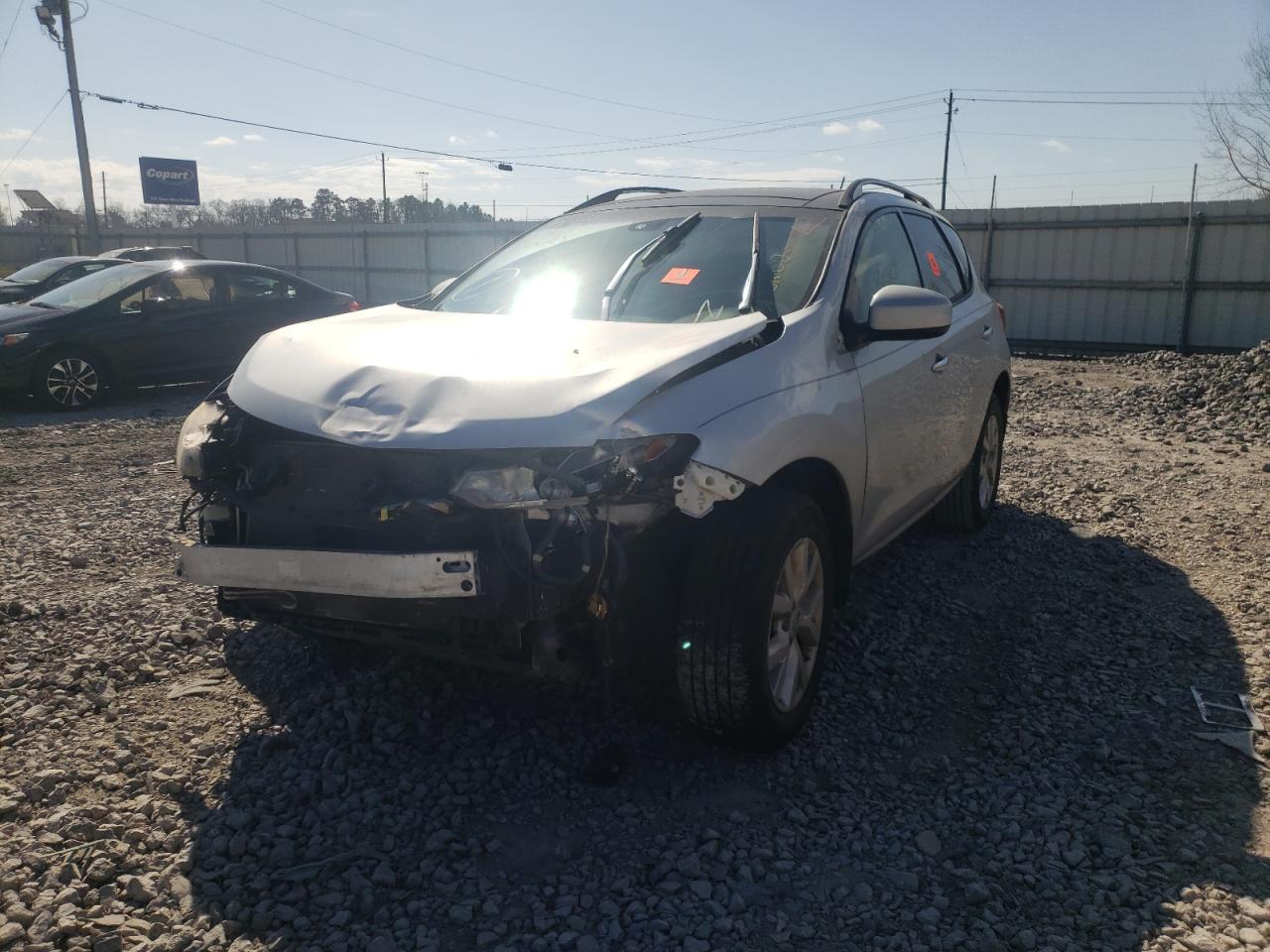 Photo 2 from auction – 2014 NISSAN MURANO S with VIN JN8AZ1MW9EW511150