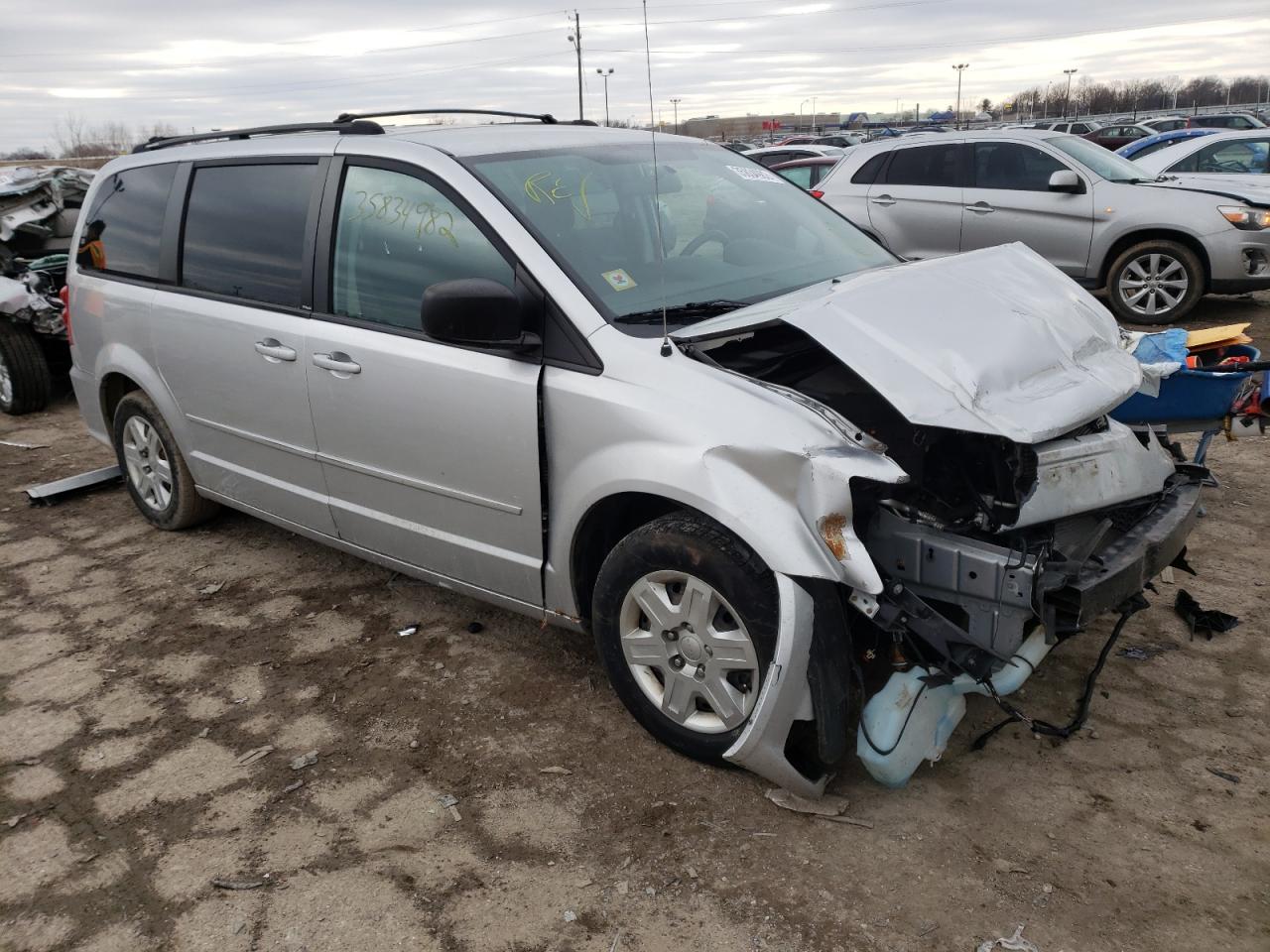 DODGE GRAND CARA 2012 with VIN 2C4RDGBG4CR265996 - Photo from auction