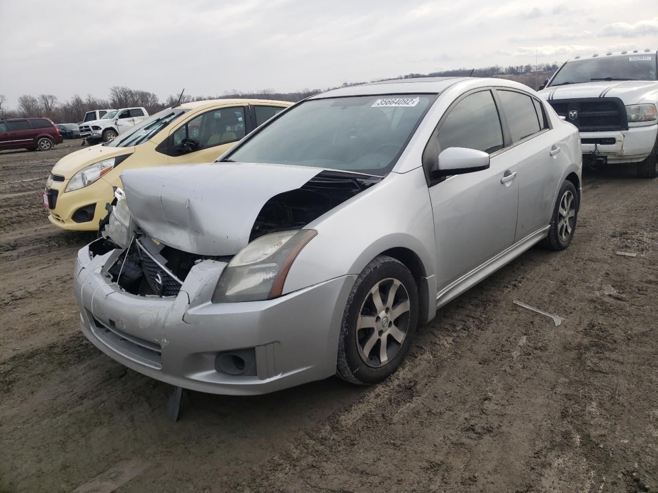 Photo 2 from auction – 2012 NISSAN SENTRA 2.0 with VIN 3N1AB6AP3CL738883