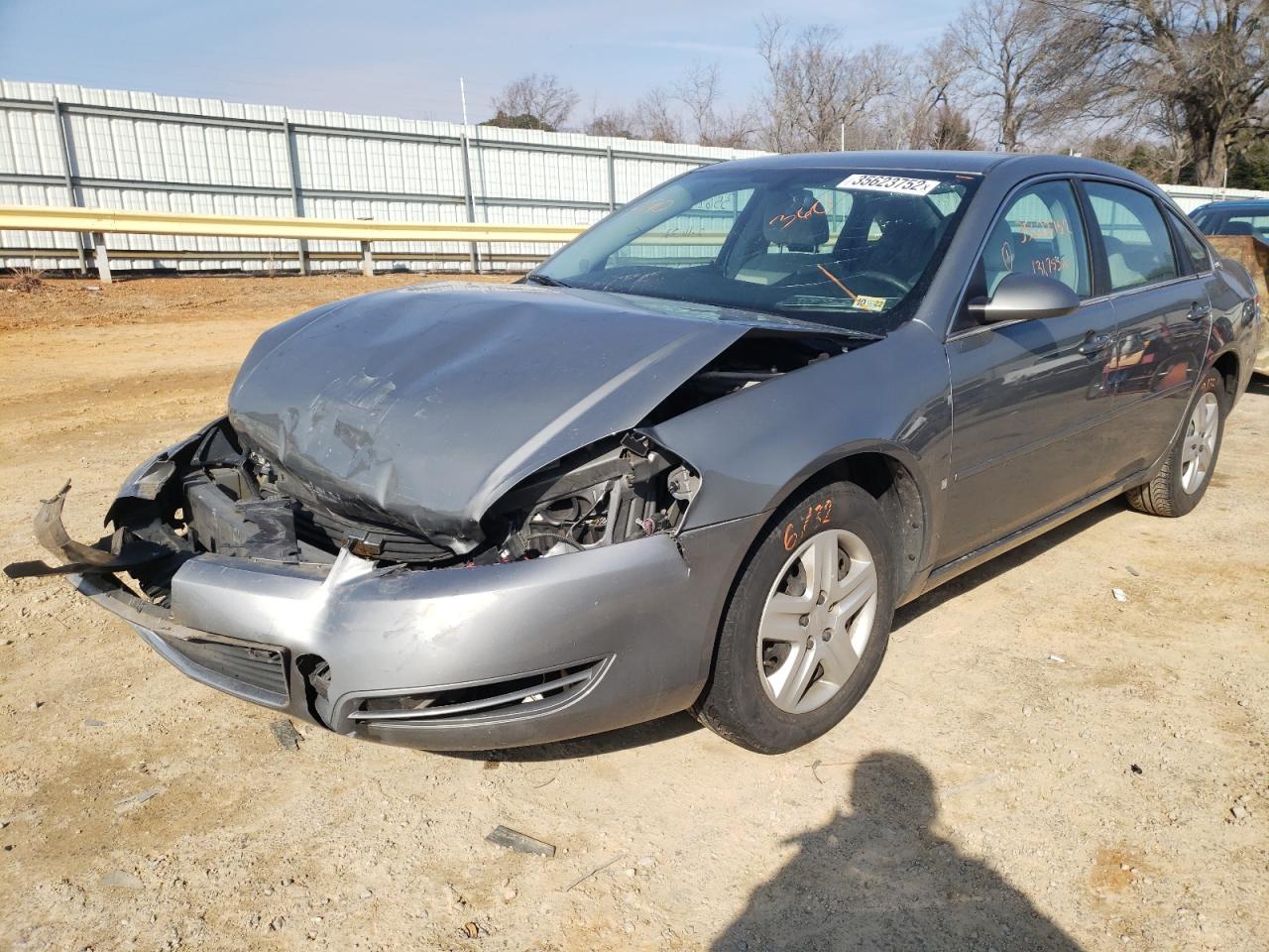 Photo 2 from auction – 2008 CHEVROLET IMPALA LS with VIN 2G1WB58K981260929