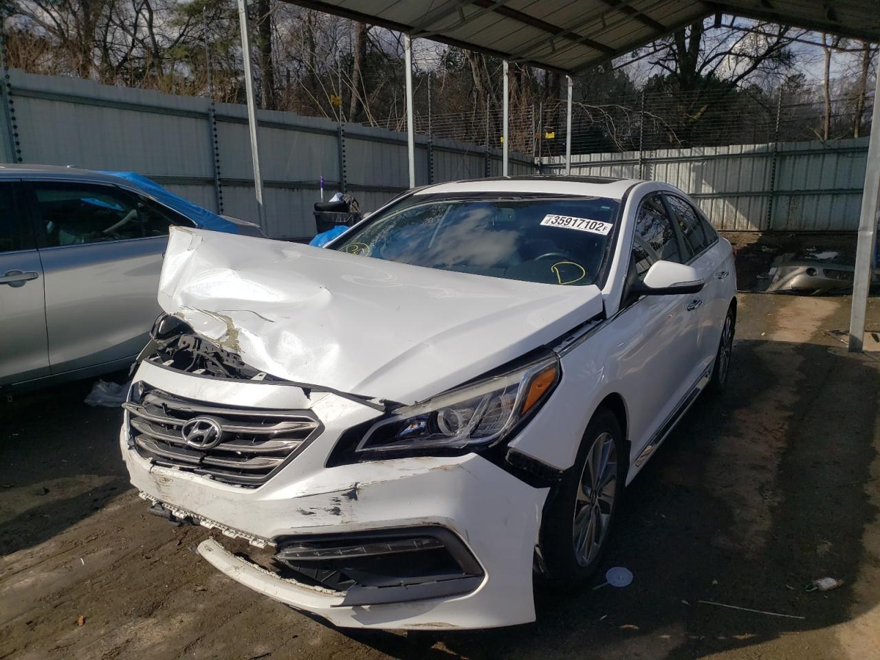 Photo 2 from auction – 2016 HYUNDAI SONATA SPO with VIN 5NPE34AF5GH307846