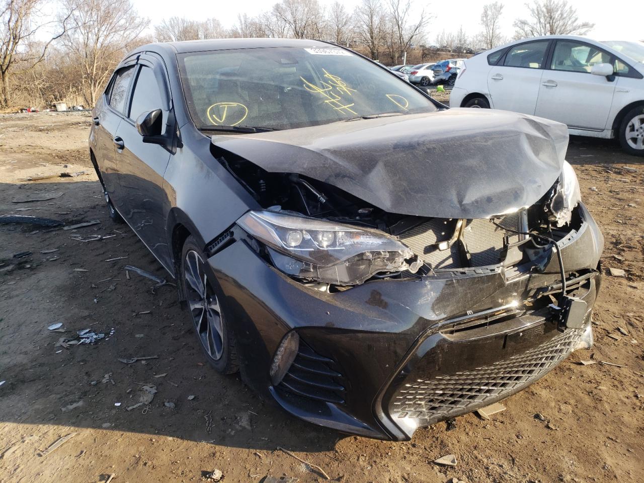 TOYOTA COROLLA L 2018 with VIN 2T1BURHE0JC042709 - Photo from auction