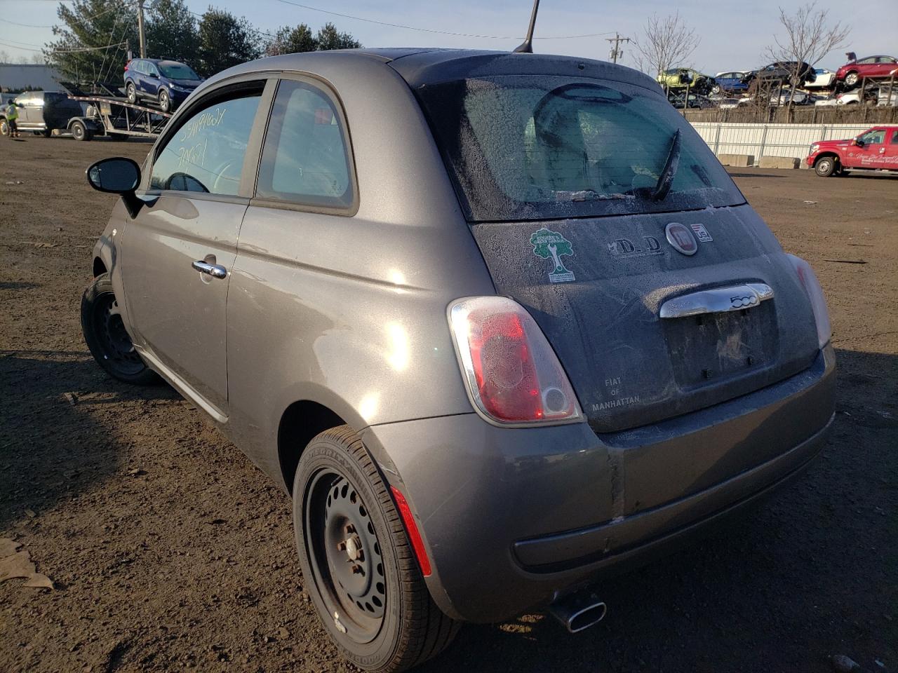 Photo 3 from auction – 2013 FIAT 500 POP with VIN 3C3CFFAR9DT560303