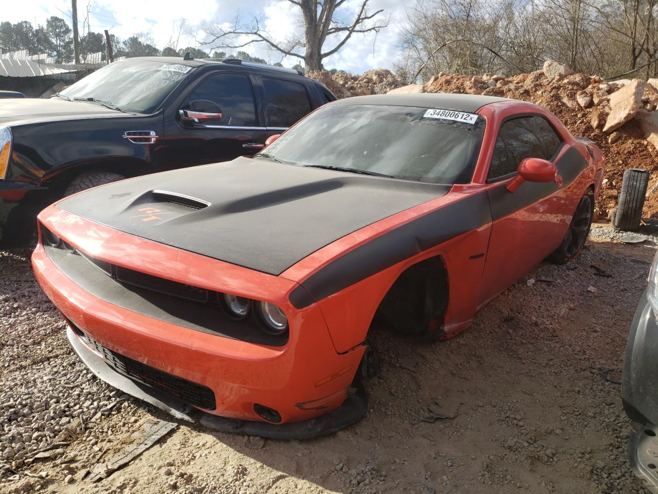 Photo 2 from auction – 2019 DODGE CHALLENGER with VIN 2C3CDZBT5KH719275