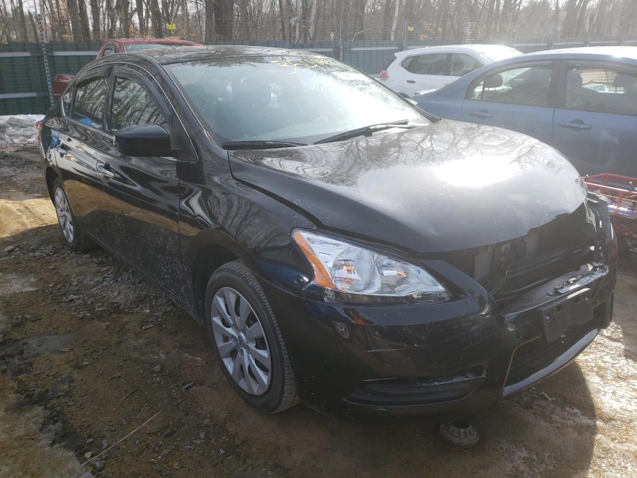 NISSAN SENTRA S 2014 with VIN 3N1AB7AP6EL631934 - Photo from auction