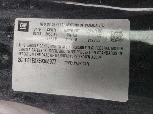 Photo 10 from auction – 2014 CHEVROLET CAMARO LS with VIN 2G1FE1E37E9306977