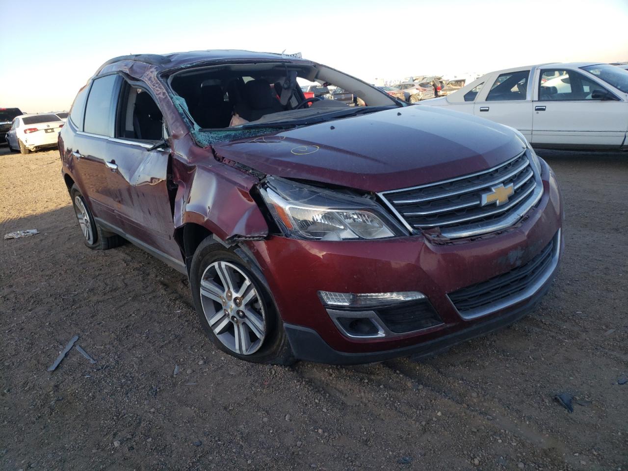 Photo 1 from auction – 2017 CHEVROLET TRAVERSE L with VIN 1GNKRGKD1HJ339970