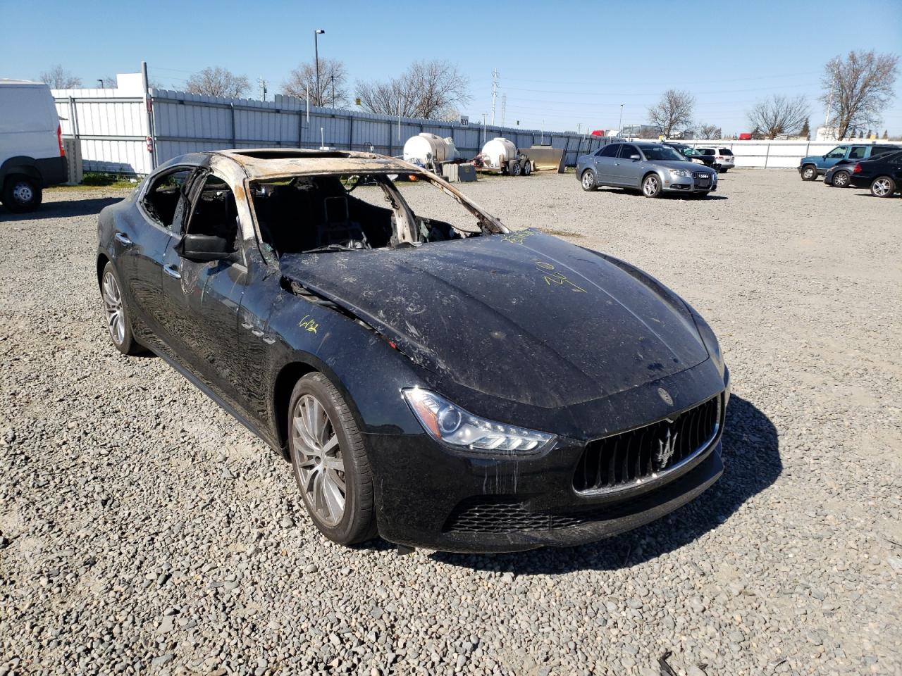MASERATI GHIBLI 2015 with VIN ZAM57XSA9F1142653 - Photo from auction