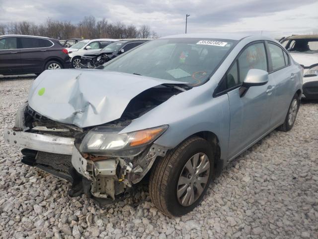 Photo 2 from auction – 2012 HONDA CIVIC LX with VIN 19XFB2F51CE037380