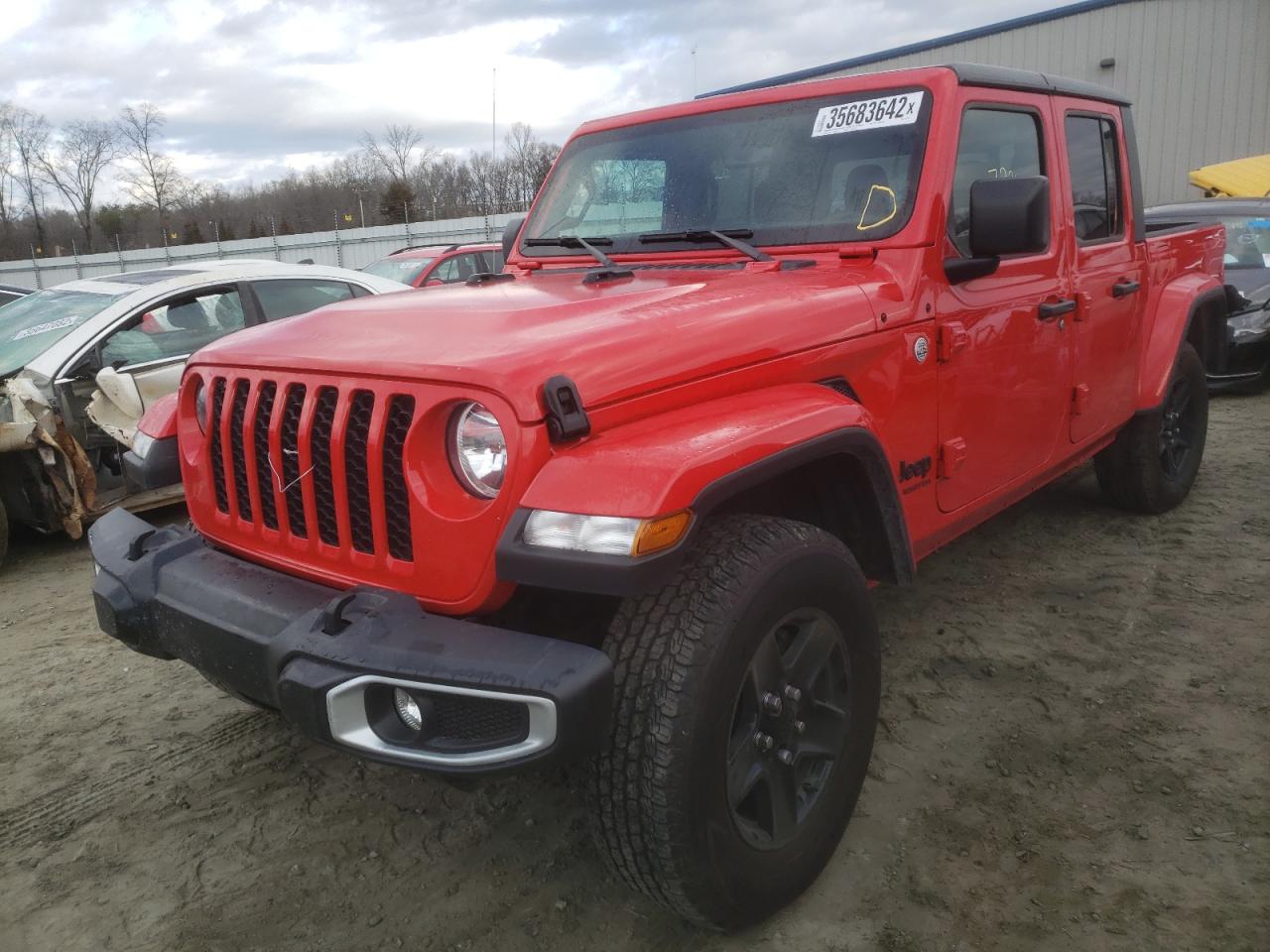 Photo 2 from auction – 2021 JEEP GLADIATOR with VIN 1C6JJTAM6ML547113