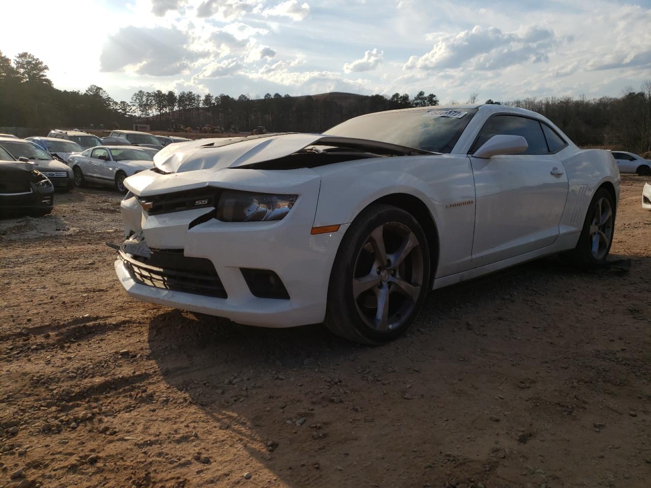 Photo 2 from auction – 2015 CHEVROLET CAMARO 2SS with VIN 2G1FK1EJ2F9286212