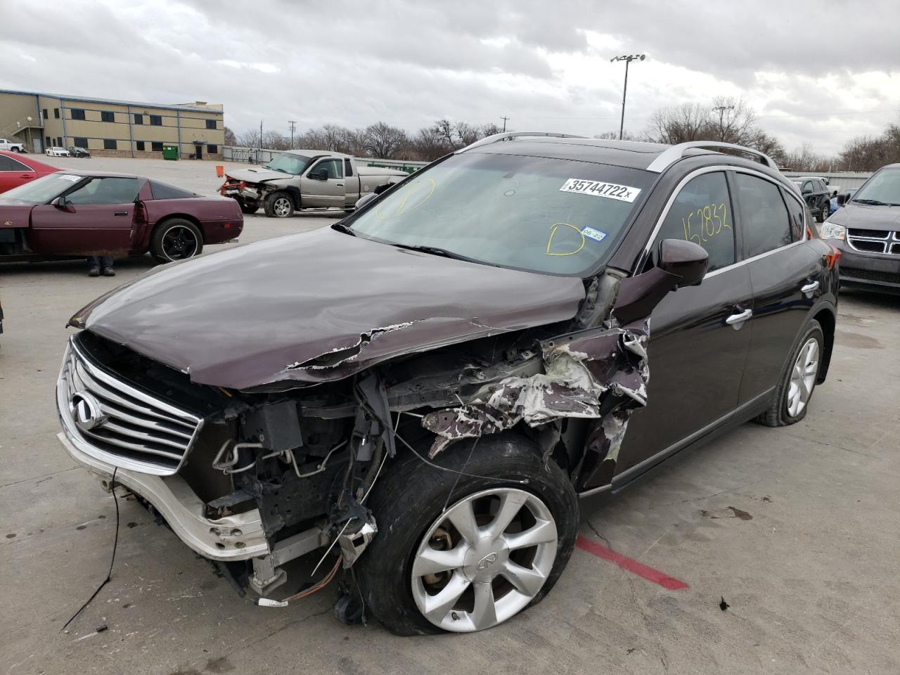 Photo 9 from auction – 2010 INFINITI EX35 BASE with VIN JN1AJ0HP3AM702829