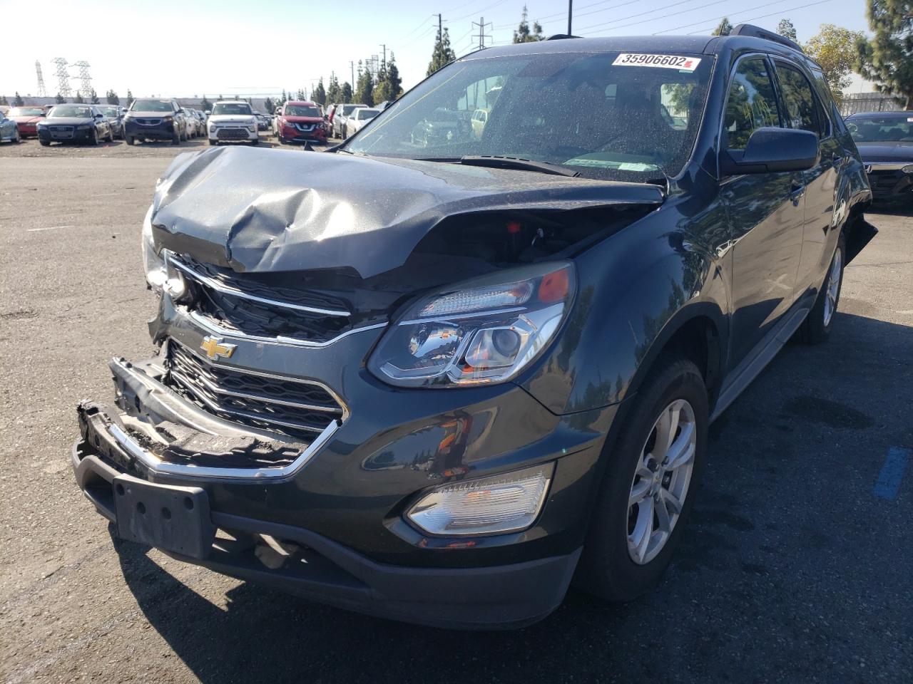 Photo 2 from auction – 2017 CHEVROLET EQUINOX LT with VIN 2GNALCEK5H1556979