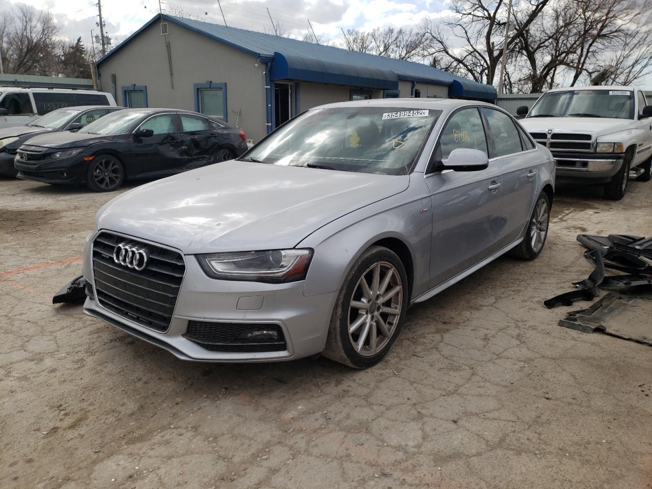 Photo 2 from auction – 2015 AUDI A4 PREMIUM with VIN WAUBFAFL7FN046268