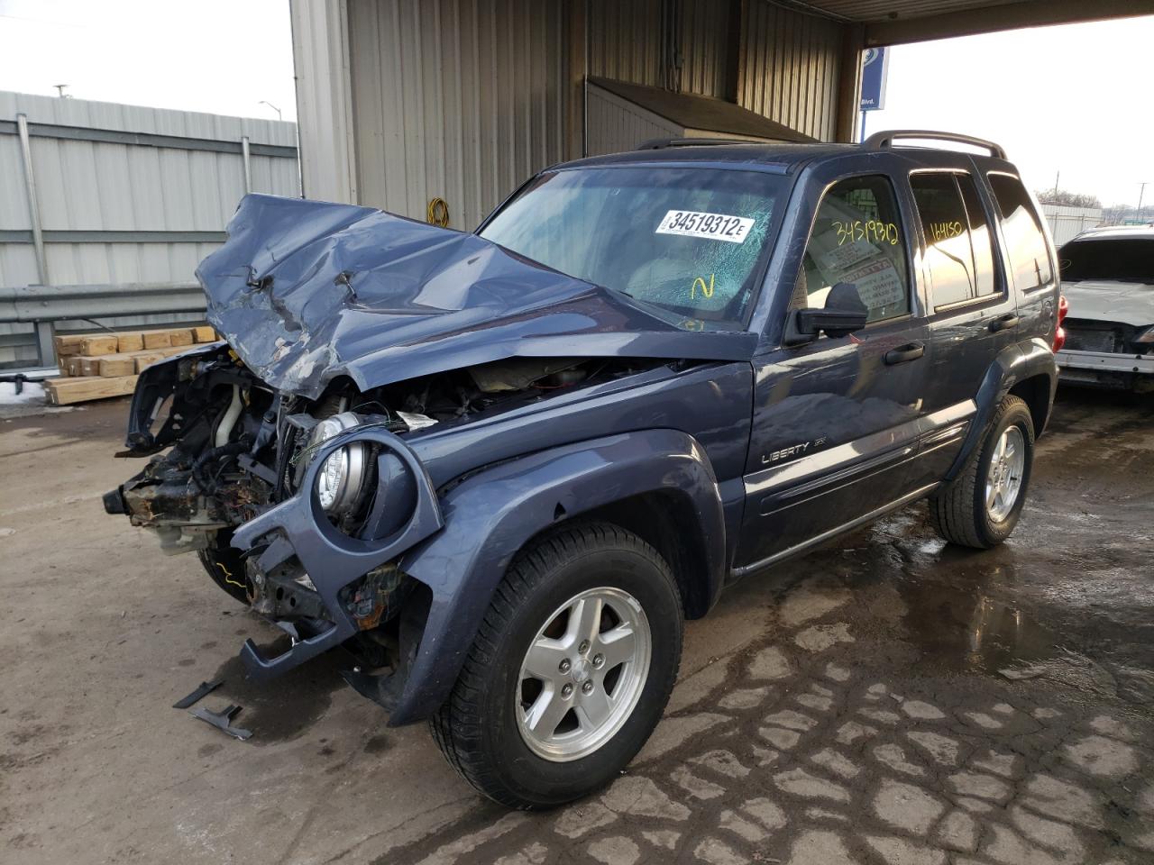 Photo 2 from auction – 2002 JEEP LIBERTY LI with VIN 1J4GL58K62W321141