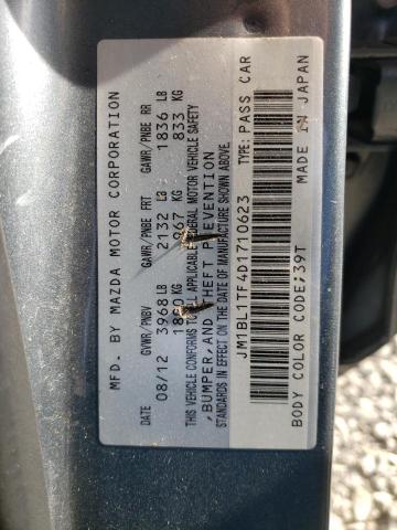 Photo 10 from auction – 2013 MAZDA 3 I with VIN JM1BL1TF4D1710623