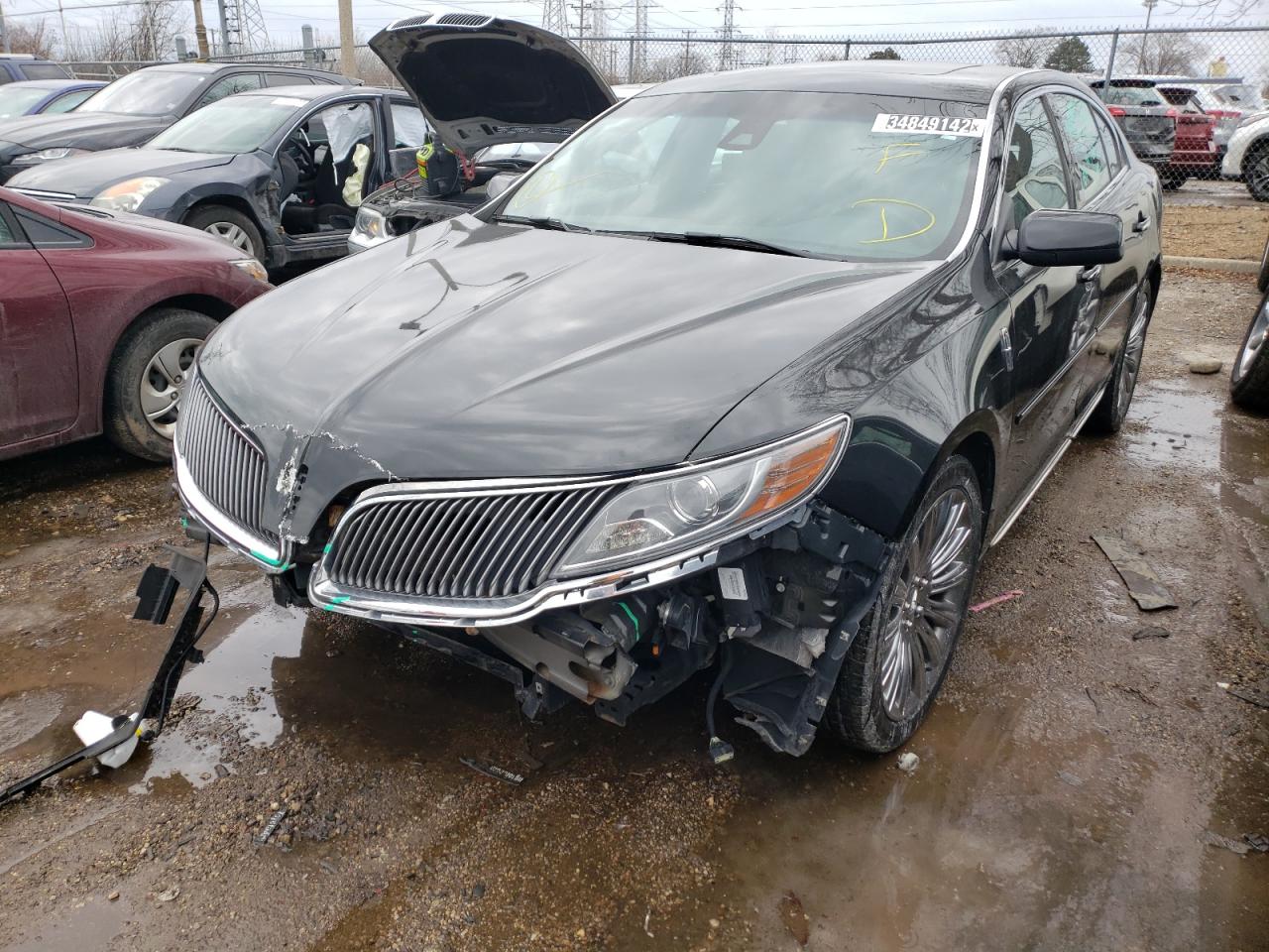 Photo 2 from auction – 2014 LINCOLN MKS with VIN 1LNHL9EK7EG607239