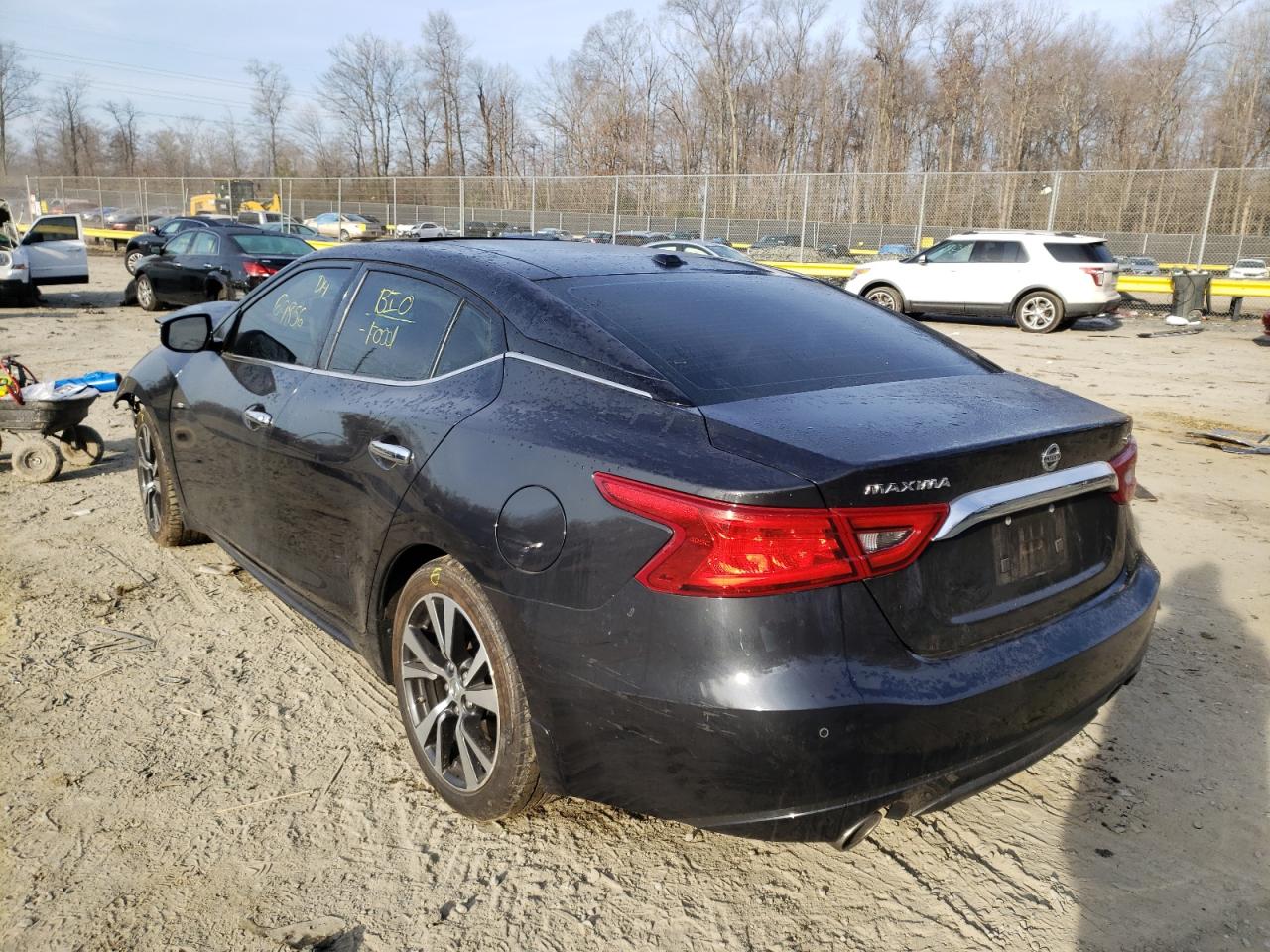Photo 3 from auction – 2017 NISSAN MAXIMA 3.5 with VIN 1N4AA6AP9HC364868
