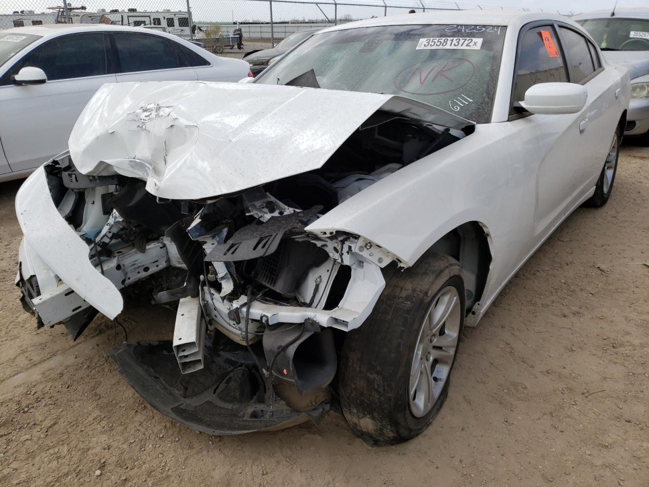 Photo 2 from auction – 2016 DODGE CHARGER SE with VIN 2C3CDXBG2GH356111