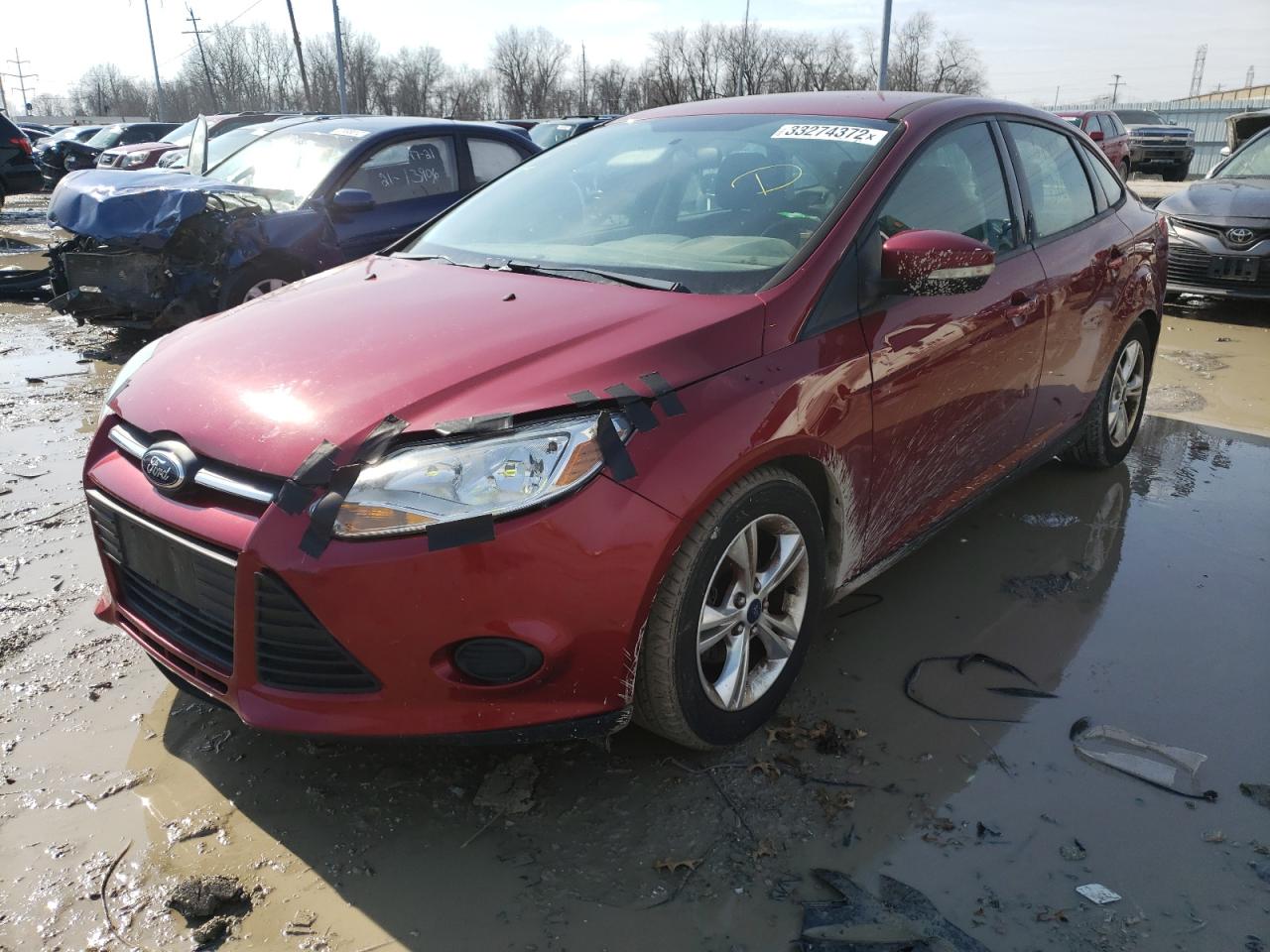 Photo 2 from auction – 2014 FORD FOCUS SE with VIN 1FADP3F28EL112564