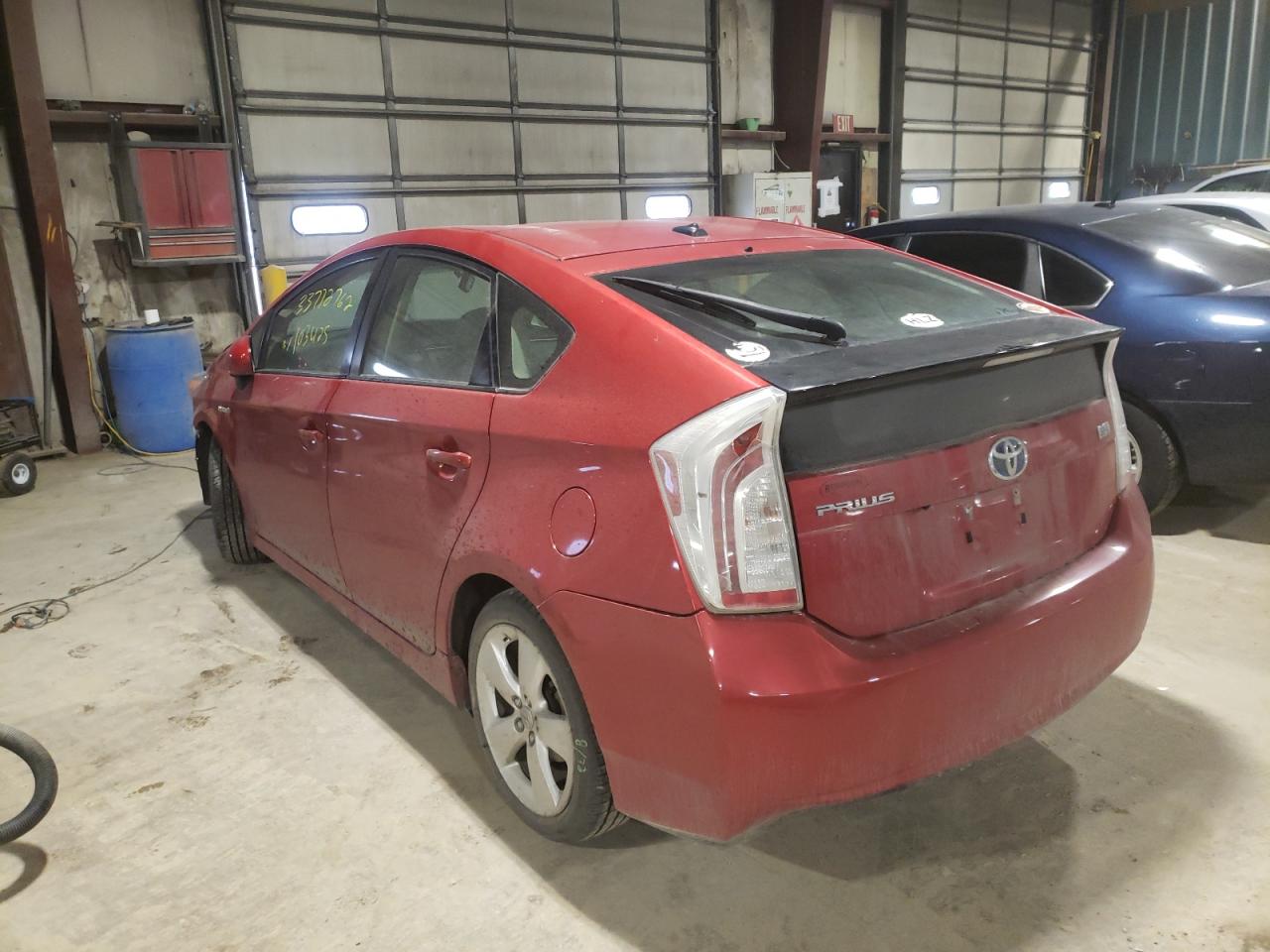 Photo 3 from auction – 2012 TOYOTA PRIUS with VIN JTDKN3DUXC5435236