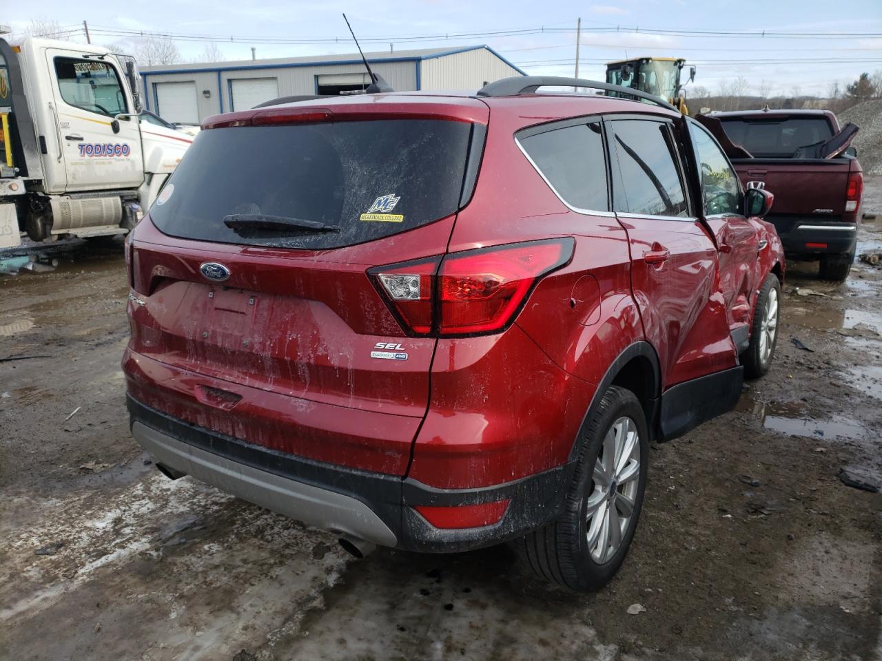 Photo 4 from auction – 2019 FORD ESCAPE SEL with VIN 1FMCU9HD9KUA83898