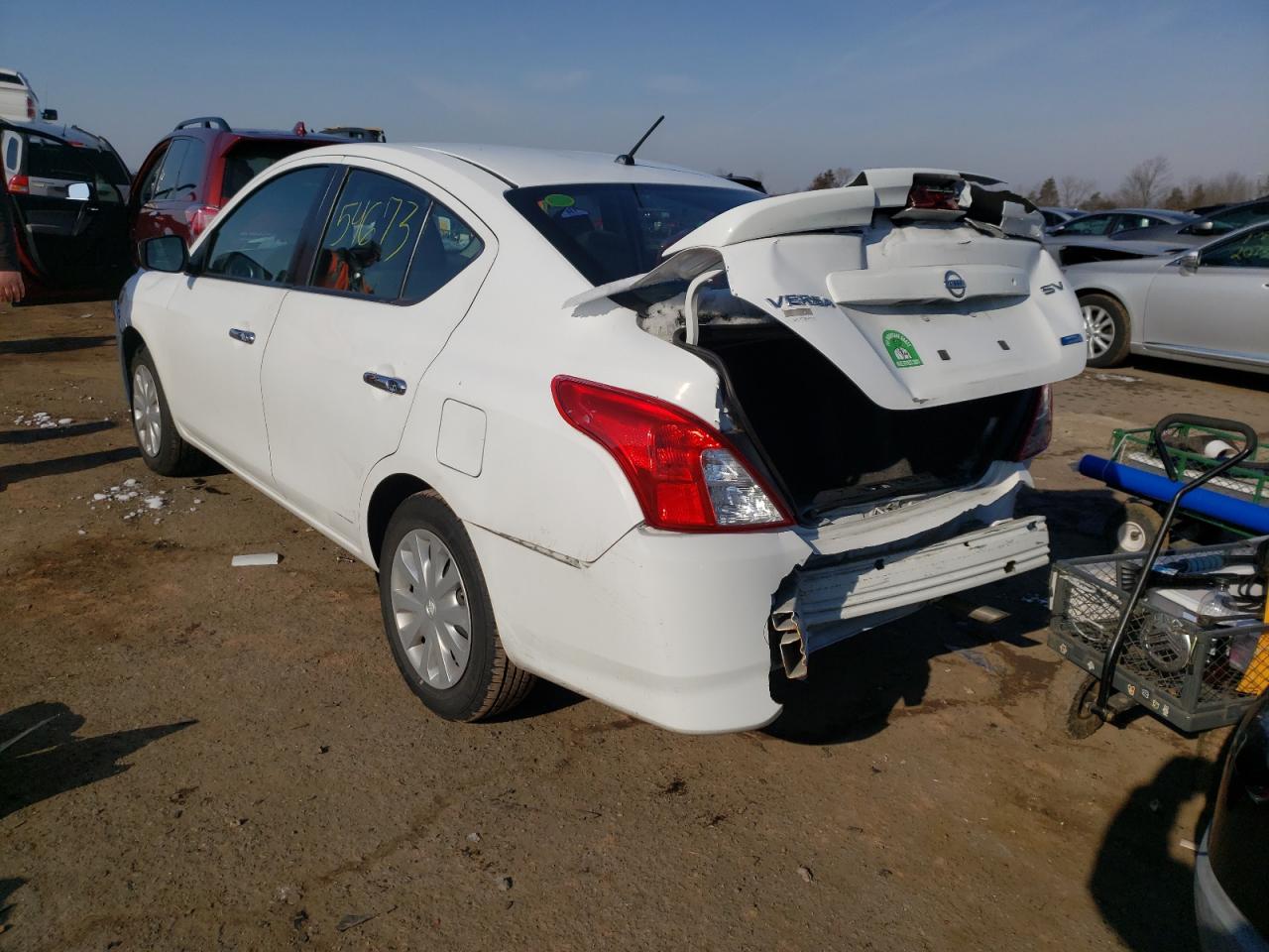 Photo 3 from auction – 2016 NISSAN VERSA S with VIN 3N1CN7AP7GL885414