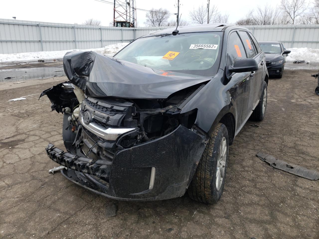Photo 2 from auction – 2012 FORD EDGE SEL with VIN 2FMDK4JC1CBA02656