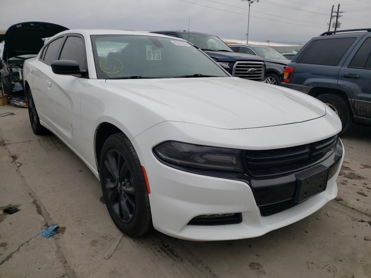 DODGE CHARGER SX 2020 with VIN 2C3CDXJG5LH155606 - Photo from auction