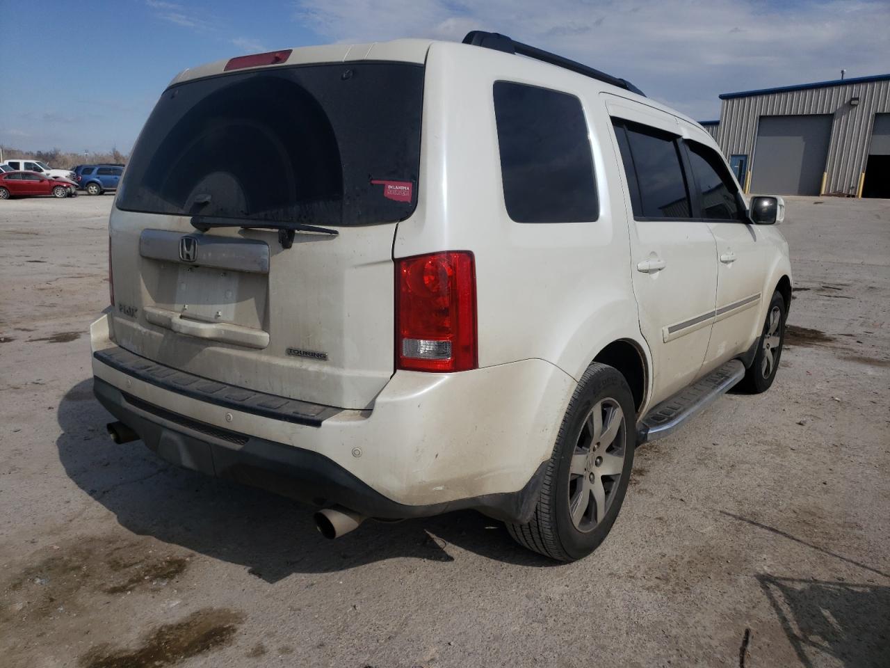 Photo 4 from auction – 2014 HONDA PILOT TOUR with VIN 5FNYF3H99EB014669