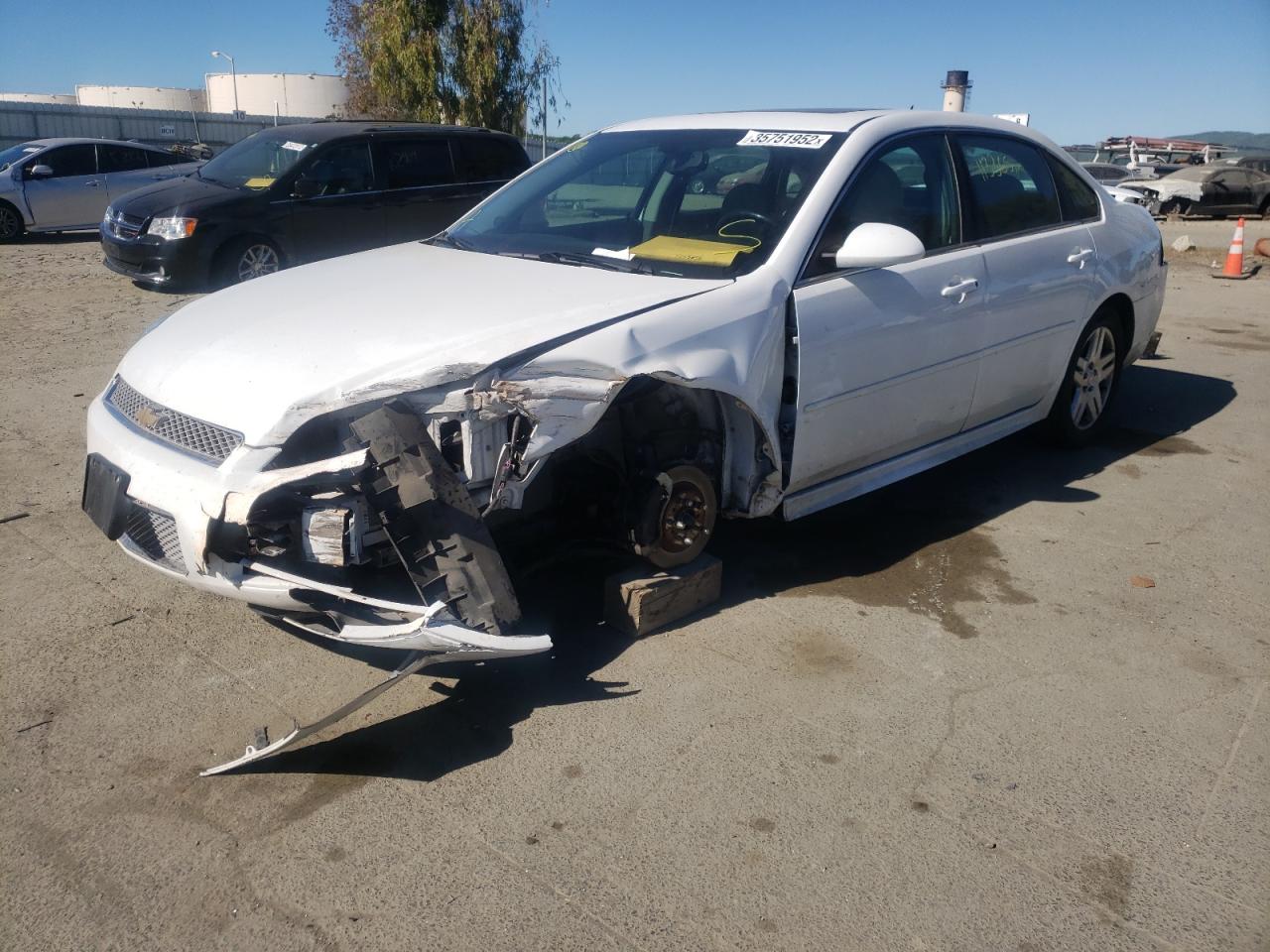 Photo 2 from auction – 2013 CHEVROLET IMPALA LT with VIN 2G1WG5E38D1119634