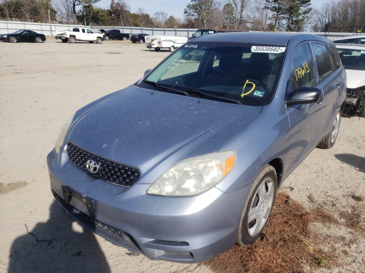 Photo 2 from auction – 2003 TOYOTA MATRIX/XR with VIN 2T1KR32E53C010266