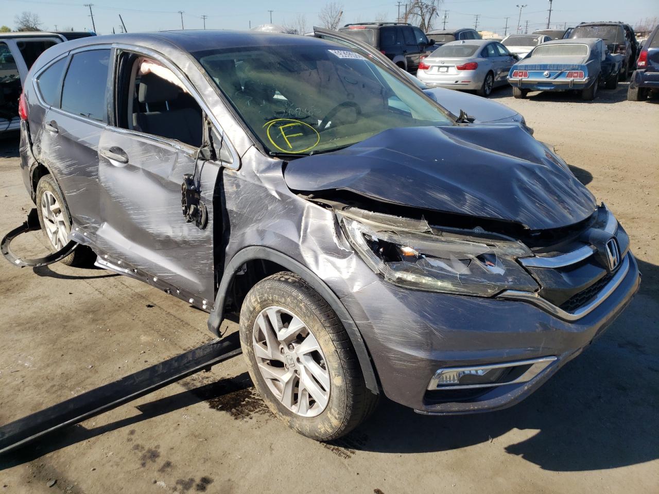 Photo 9 from auction – 2015 HONDA CR-V EX with VIN 3CZRM3H55FG711222