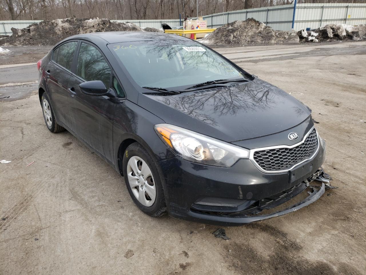 KIA FORTE LX 2016 with VIN KNAFK4A61G5475410 - Photo from auction