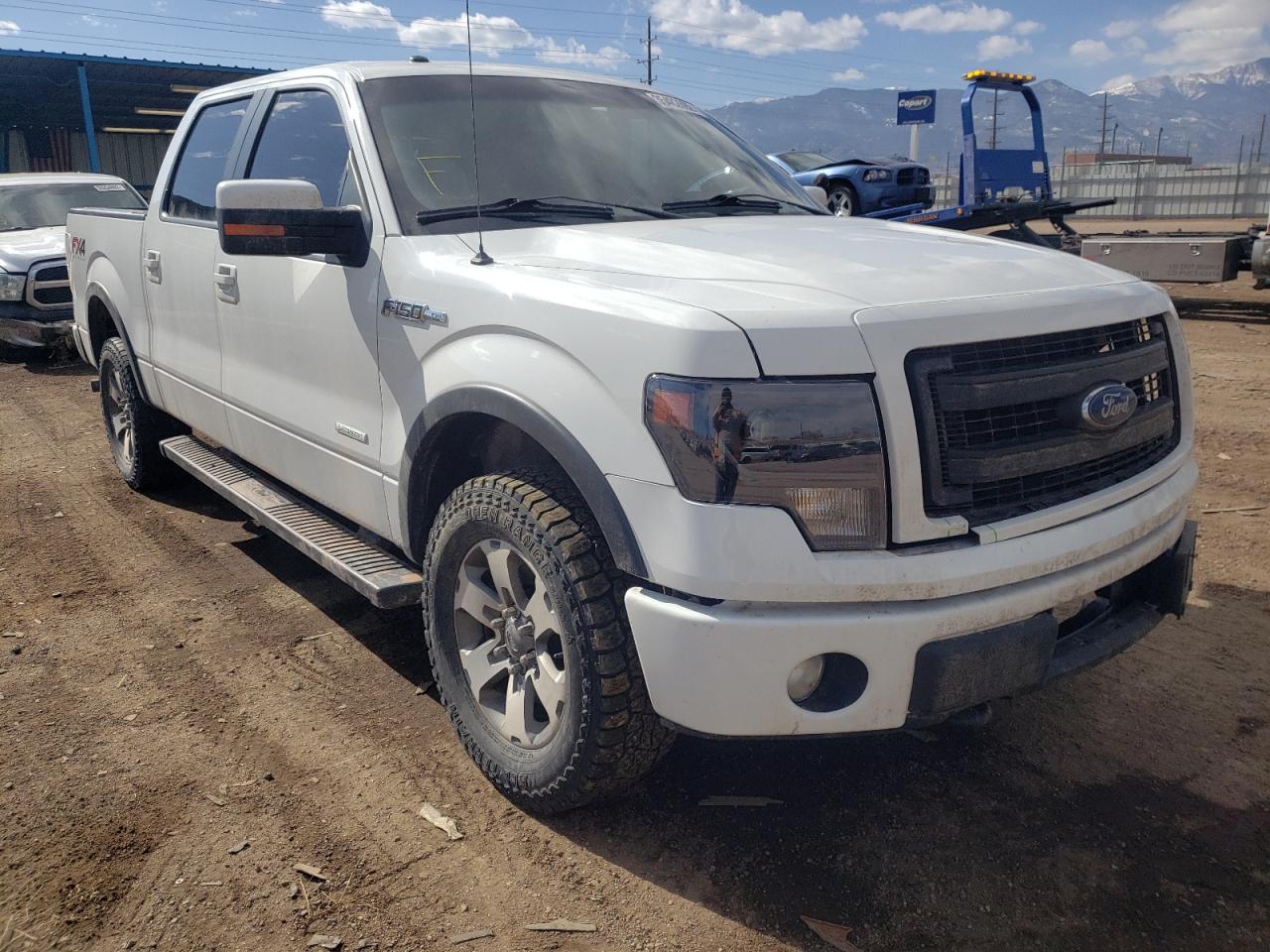 FORD F150 SUPER 2013 with VIN 1FTFW1ET3DKF55326 - Photo from auction