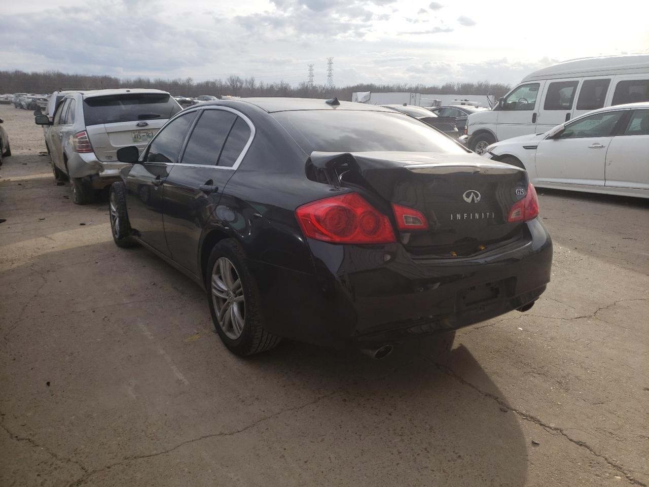 Photo 3 from auction – 2011 INFINITI G25 BASE with VIN JN1DV6AP8BM600684