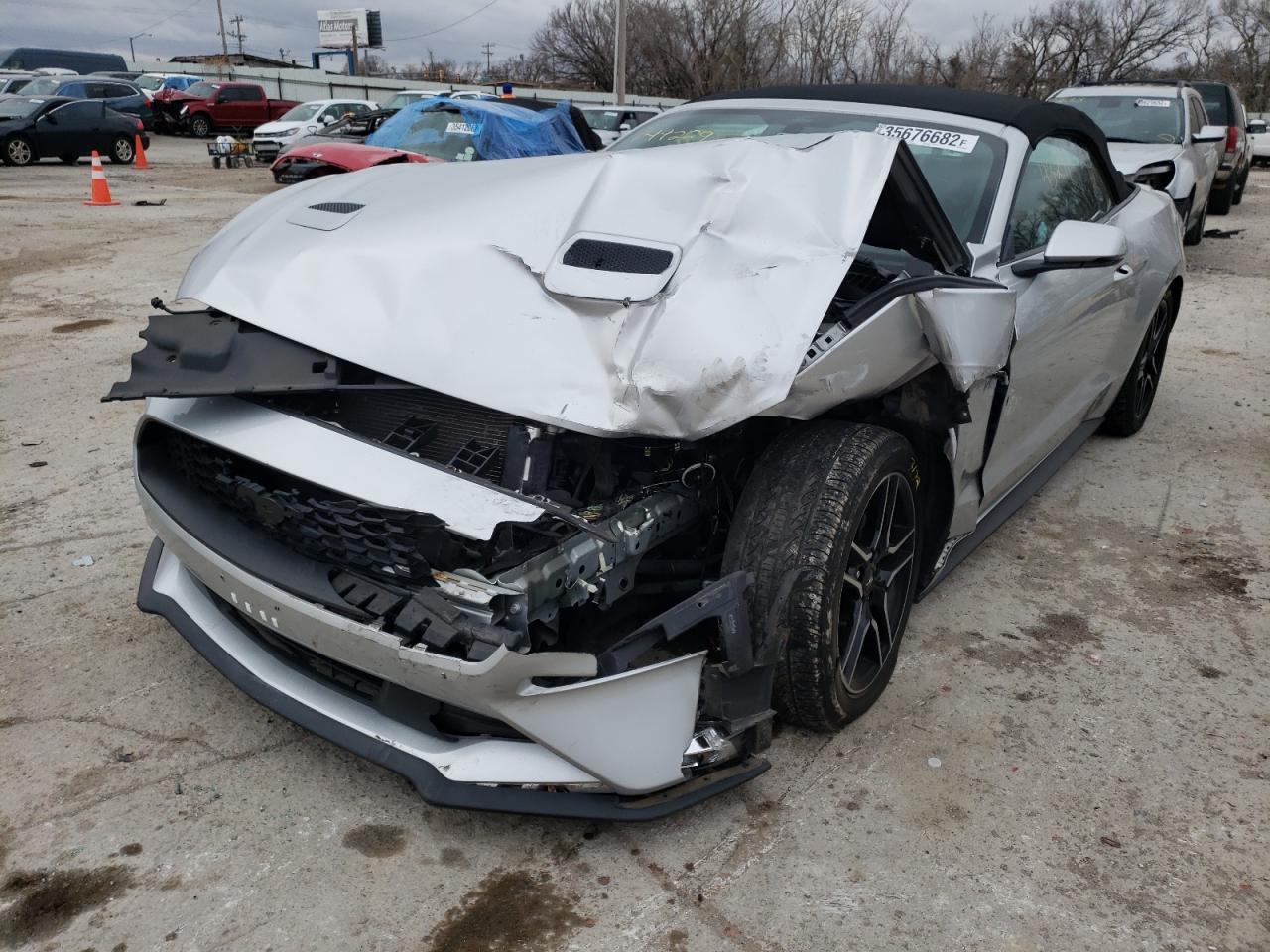 Photo 2 from auction – 2019 FORD MUSTANG with VIN 1FATP8UH2K5149299