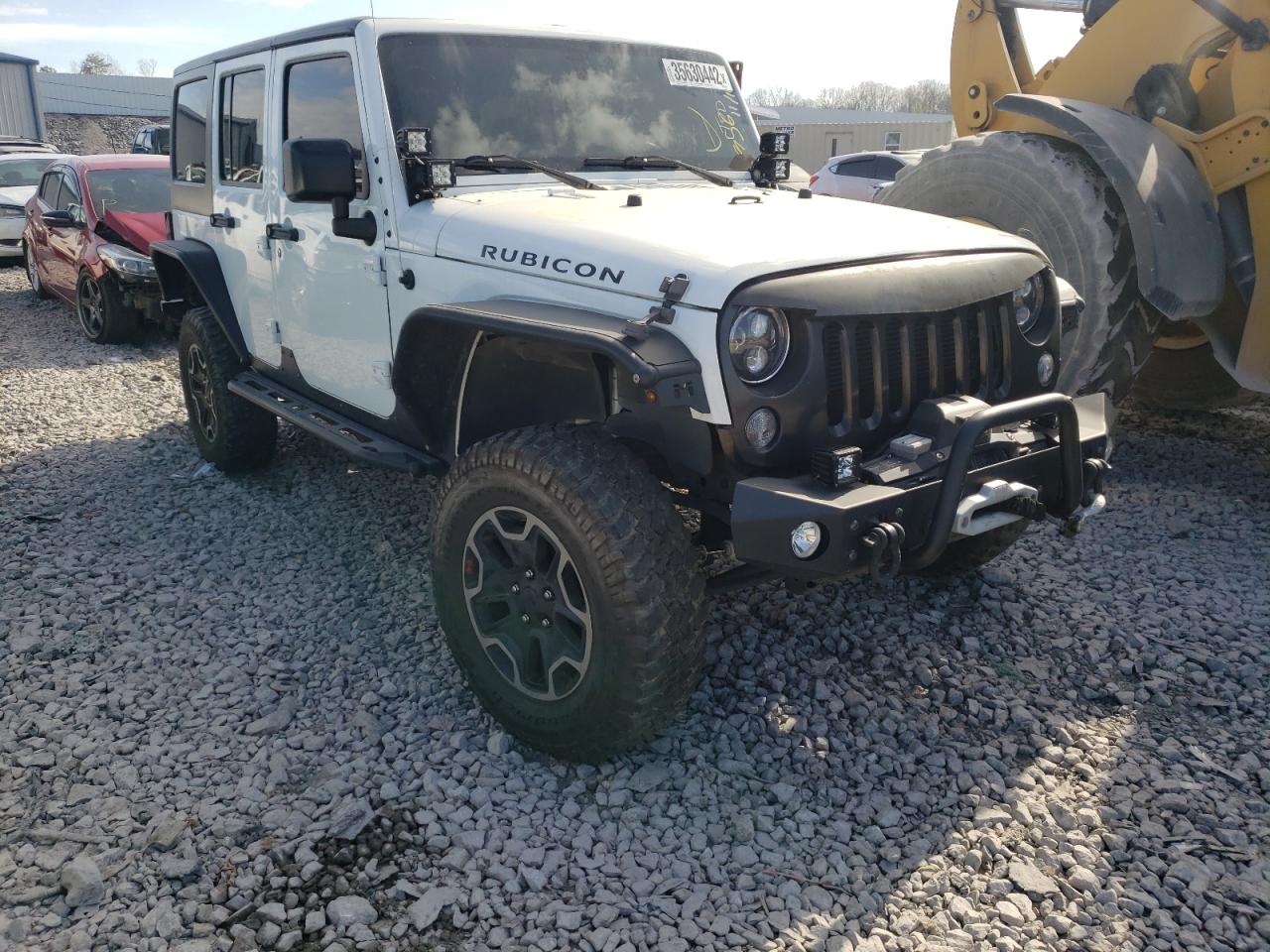 JEEP WRANGLER U 2016 with VIN 1C4BJWFG4GL118302 - Photo from auction