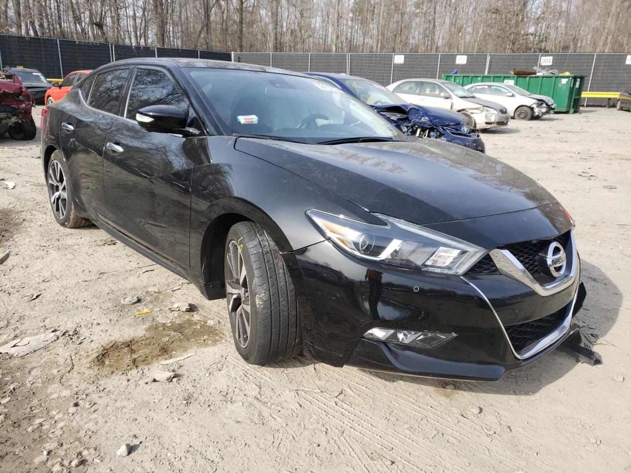 Photo 1 from auction – 2018 NISSAN MAXIMA 3.5 with VIN 1N4AA6APXJC409158