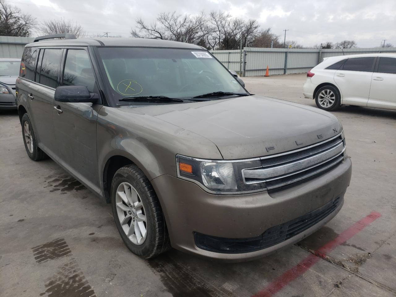 FORD FLEX SE 2014 with VIN 2FMGK5B83EBD13554 - Photo from auction
