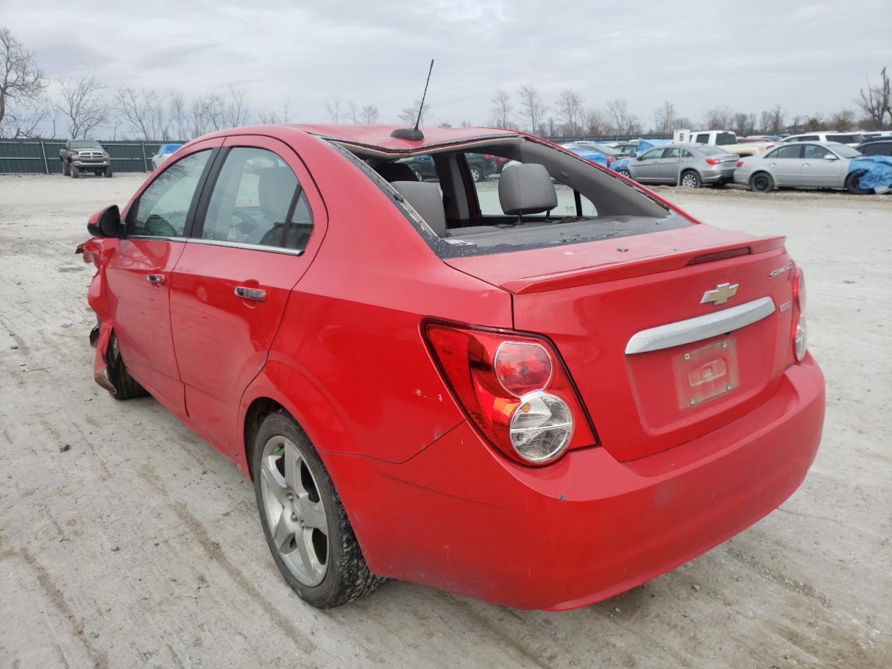 Photo 3 from auction – 2015 CHEVROLET SONIC LTZ with VIN 1G1JE5SB7F4191105