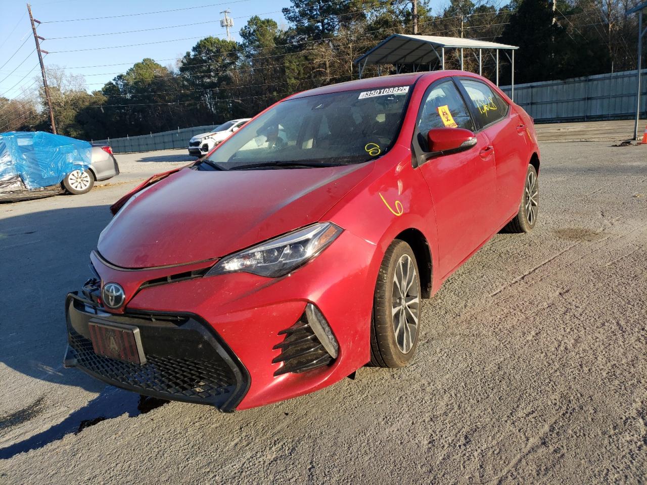 Photo 2 from auction – 2017 TOYOTA COROLLA L with VIN 2T1BURHE4HC842648