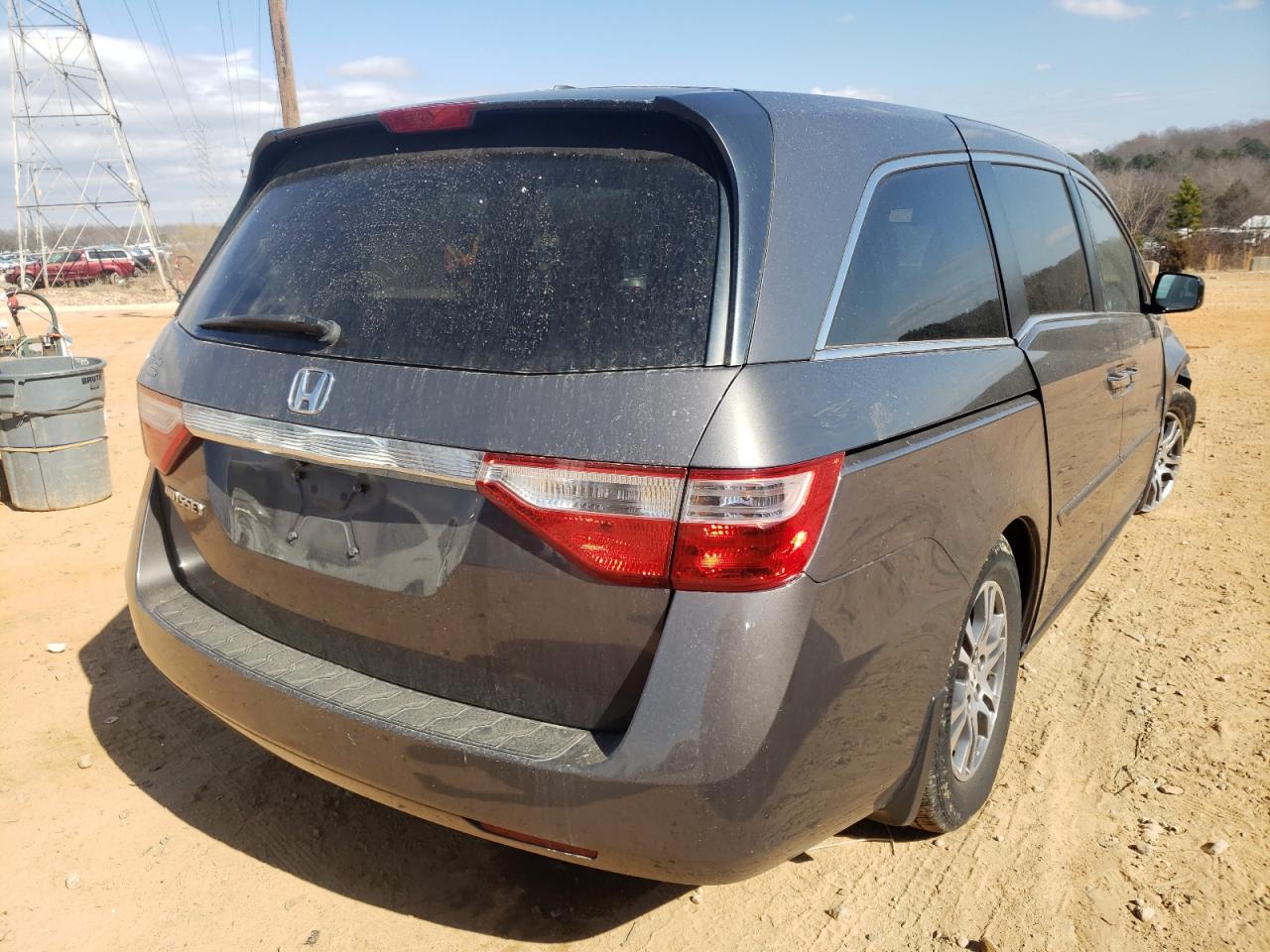 Photo 4 from auction – 2012 HONDA ODYSSEY EX with VIN 5FNRL5H66CB067907