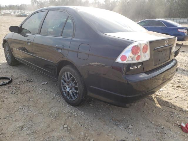 Photo 3 from auction – 2005 HONDA CIVIC LX with VIN 2HGES16545H572802