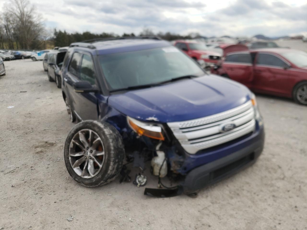 FORD EXPLORER X 2013 with VIN 1FM5K7D88DGB05256 - Photo from auction